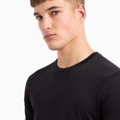 T-SHIRT BASIC NERO ZJA5Z
